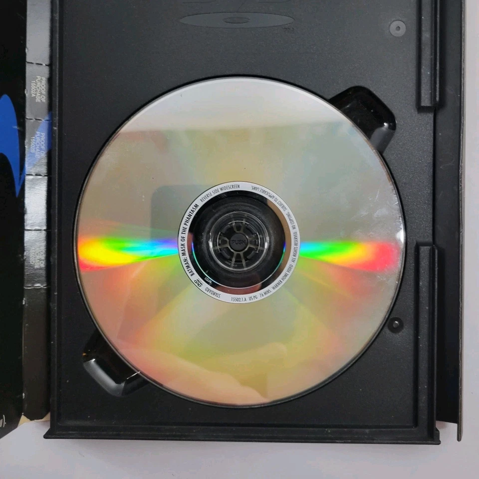 Mask of the Phantasm (DVD, 1993) - Image 4 of 4