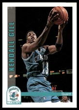 Kendall Gill 1992-93 Hoops Basketball Near Mint or Better