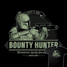 STAR WARS Jango Boba Fett & Son Galactic Bounty Hunters T-SHIRT Mandalorian NEW