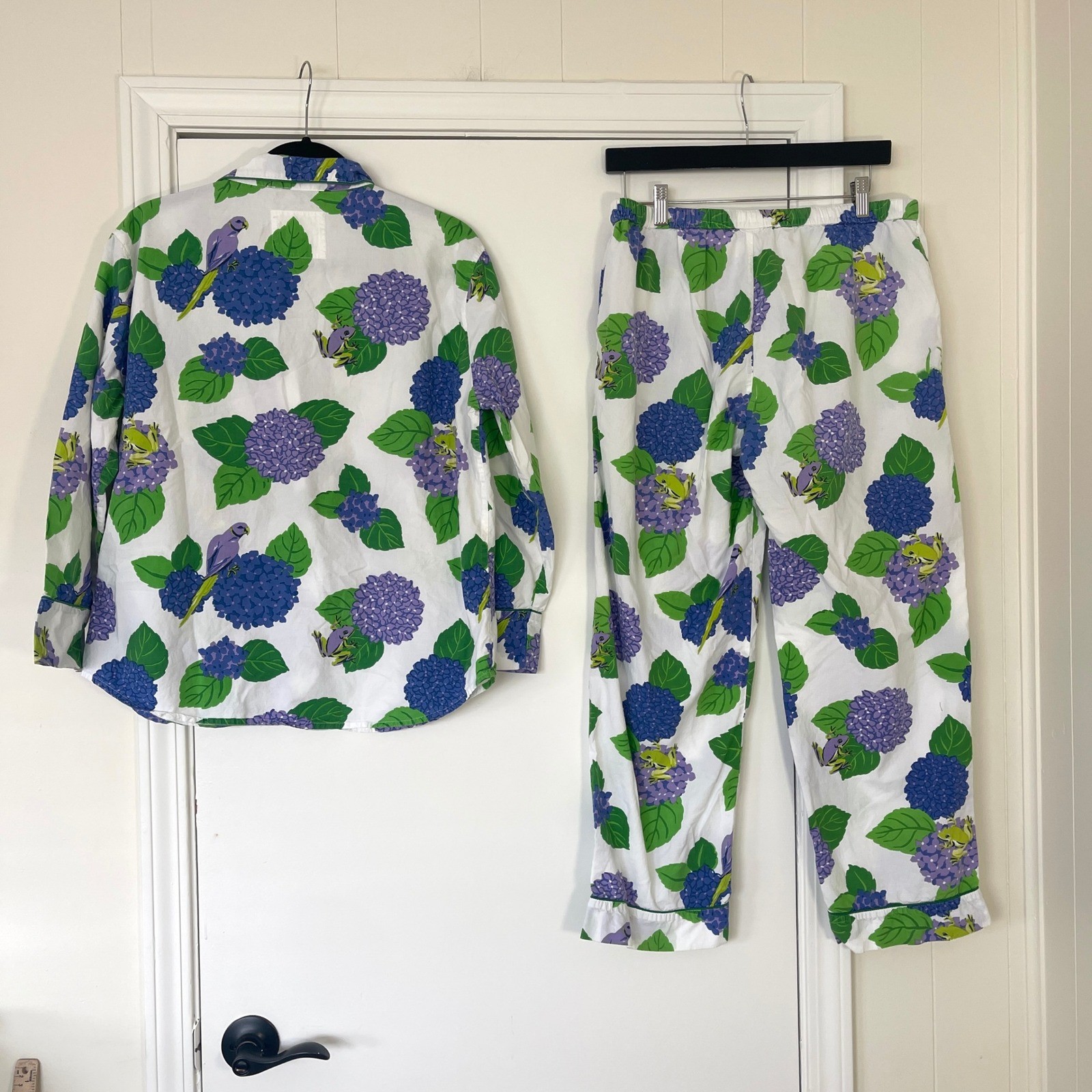 Printfresh $168 Hydrangea Hideaway Cotton Long Sl… - image 6