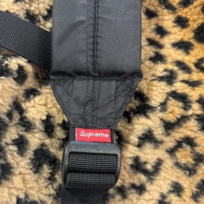Supreme Leopard Fleece Backpack FW17 | eBay