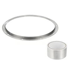 16" Duct Connector Flange for Heating Cooling System, 304 Stainless Steel