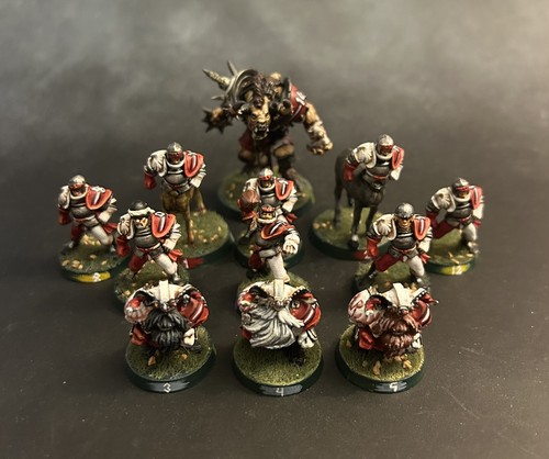 Blood Bowl Warhammer Fantasy GW, Chaos Dwarves, Kit-Bash, Custom Color!!!