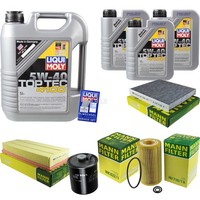 Inspektionspaket 8L Liqui Moly Top Tec 4100 5W-40 FüR Mercedes G-Klasse W463