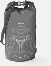 DRY BAG WASSERDICHTE TASCHE OUTDOOR ACTIVITIES 10 LITER  IN GRAU SCHMUCKJAGD