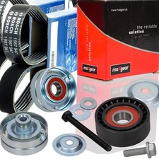 BOSCH 5PK491 6PK1698 Keilrippenriemen + Rolle für SEAT SKODA VW GOLF 1.4