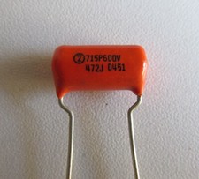 High Voltage Capacitors 600V - 630V (for audio and tube radio applications)