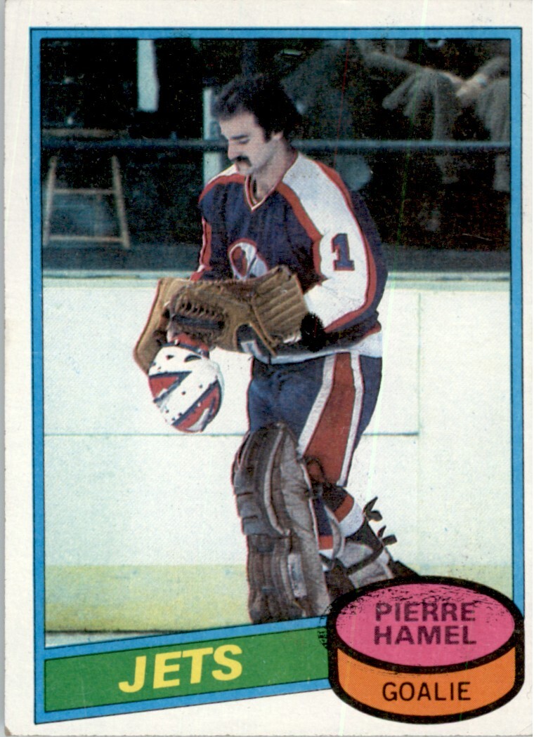 1980-81 Topps #205 Pierre Hamel Rookie Winnipeg Jets