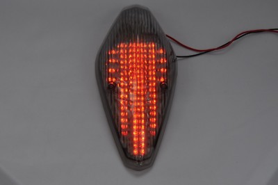 Brake Tail Light LED Clear with Integrated Turn Signal for Honda VTX 1300T
