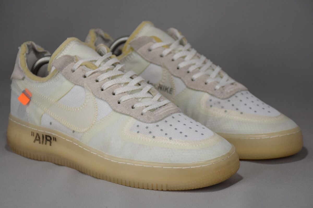Nike Air Force 1 Low x OFF-WHITE The Ten 2017 Size US 9 UK 8 Nike Air Force 1 Low x OFF-WHITE The Ten 2017 Size US 9 UK 8