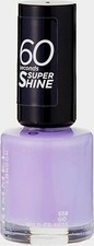 RIMMEL SMALTO UNGHIE 60 SECONDS VIOLA LILLA LAVANDA GO WILD-ER-NESS 558 pastello