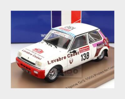 1:43 SPARK Renault R5 Alpine Turbo Gr.2 #138 Rally Pistes De Canjuers 1983 SF174