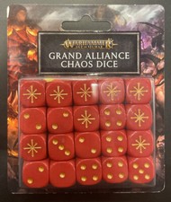 Warhammer Age of Sigmar: Grand Alliance Chaos Dice Set NIB