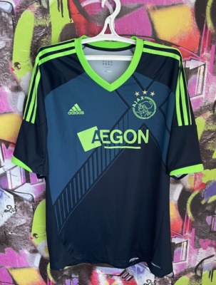 ウェア Ajax 2011-12 Away Soccer Uniform #8 Ajax Amsterdam 2011 2012 Away Football Soccer Jersey Shirt