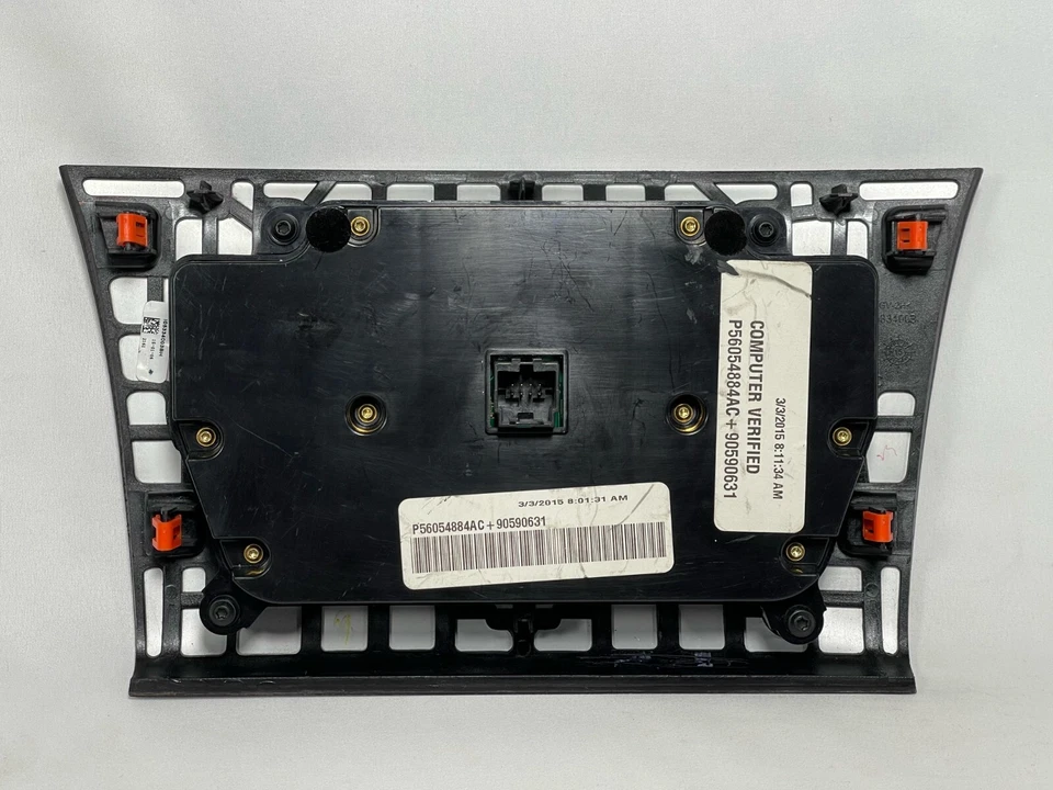 Chrysler 300 2015-2016 controles de temperatura pila central OEM Mopar 56054884AC Foto 2 de 4