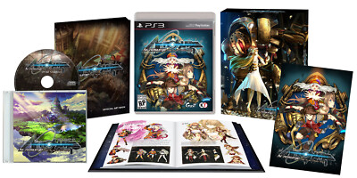 NEW Ar Nosurge Ode To An Unborn Star Limited Collector's Edition PlayStation PS3