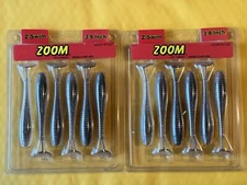 2)  Zoom Z-Swim Baits 3/8 oz  Tennessee Shad