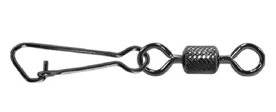 JENZI Sicherheits-Tönnchen-Karabiner Wirbel mit Einhänger #8441