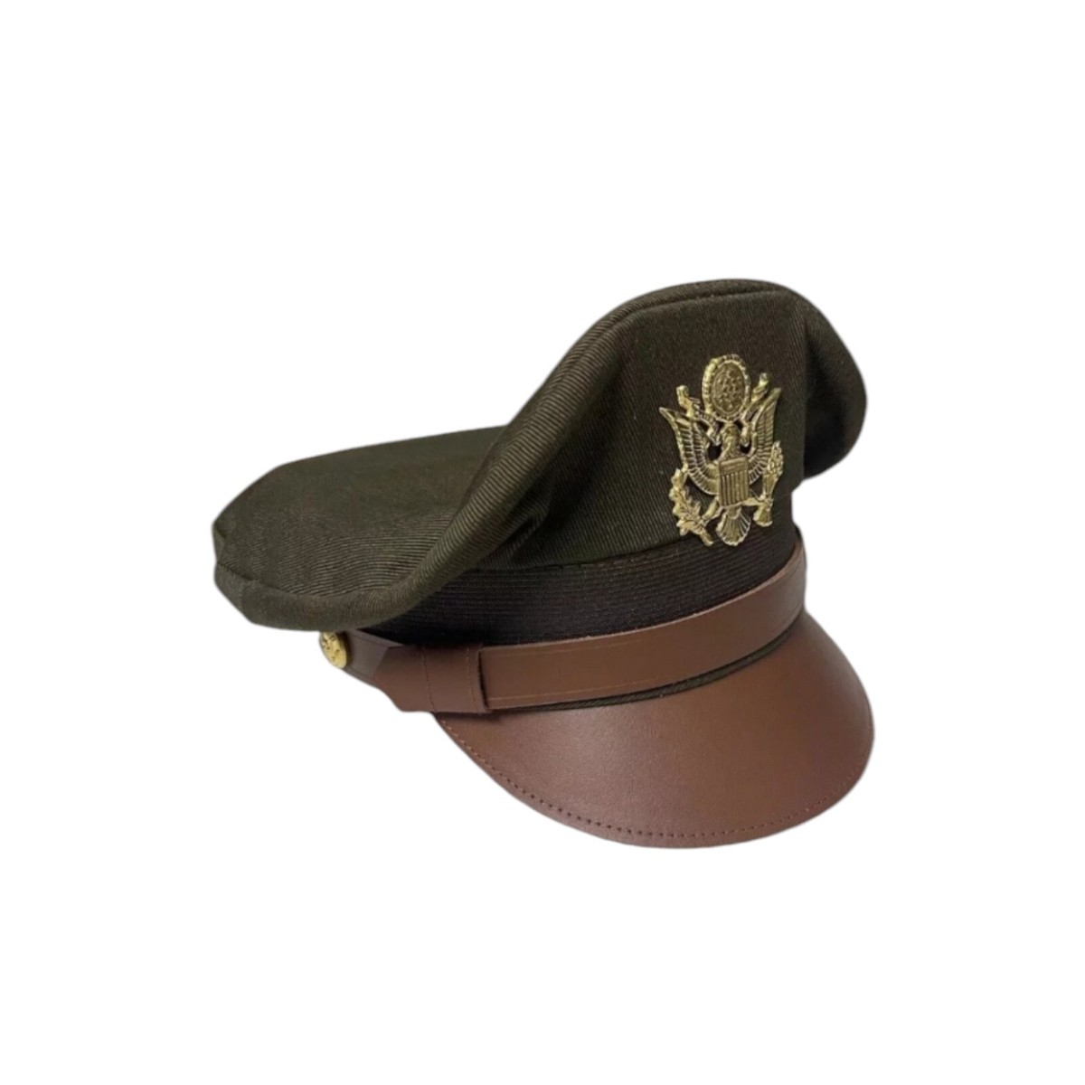 WW2 US American USAAF Army Military General Officers Crusher Visor