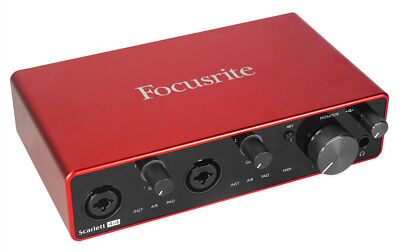 【 HS】Focusrite Scarlett 4i4 3rd gen Scarlett 4i4 - Refurbished | Focusrite