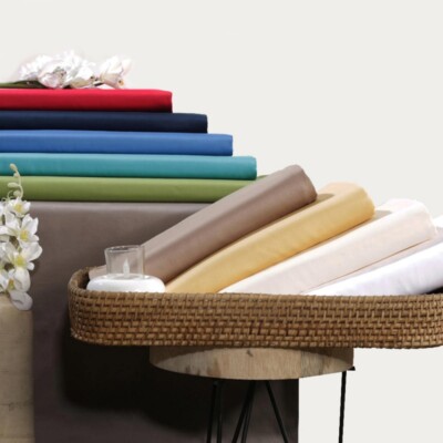 1 Pc Deep Pocket Fitted Sheet 1000-TC 100%Egyptian Cotton All Size & Solid Color