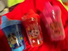 3 Pc Set Paw Patrol Beginnings Sippy Cups 8oz Spill Proof BPA FREE New