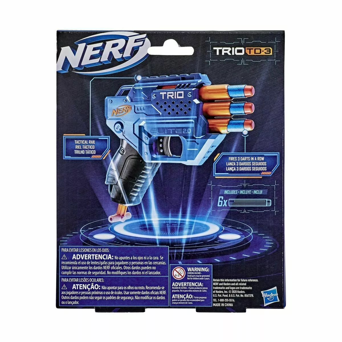 Lança Dardo Nerf Elite Triad - Hasbro