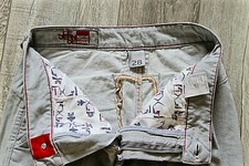 Pantalon Large Girbaud Années 90 - Imprimé Rayures MOVE ! Taille 38 - Marithé Et François Girbaud Rare