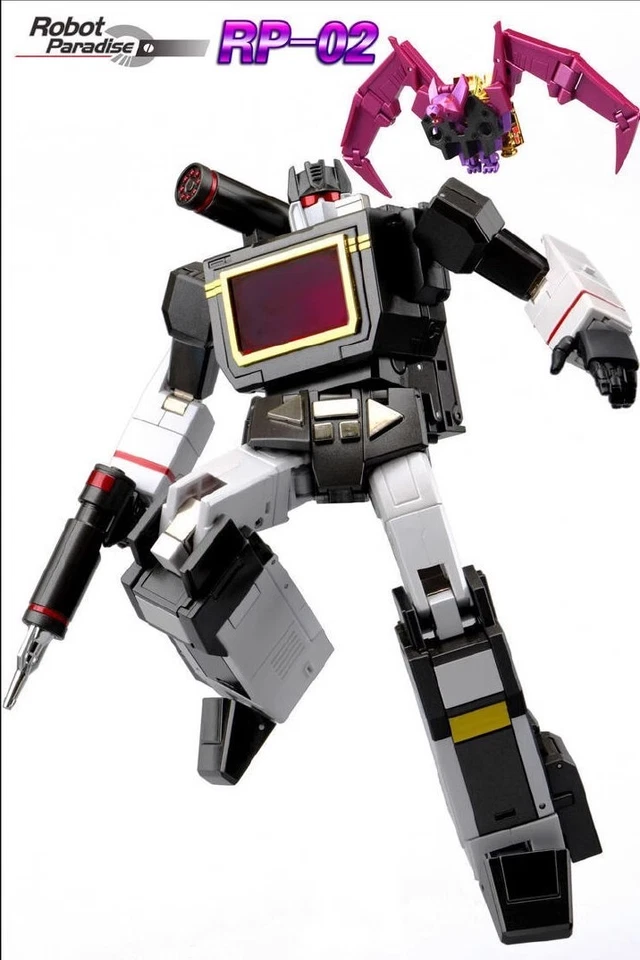 FANS TOYS RP-02 +RP-01C Acoustic Blaster Soundblaster Tape Action Figure Gift! - Image 3 of 4