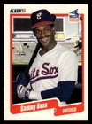 1990 Fleer #548 Sammy Sosa Rookie Card