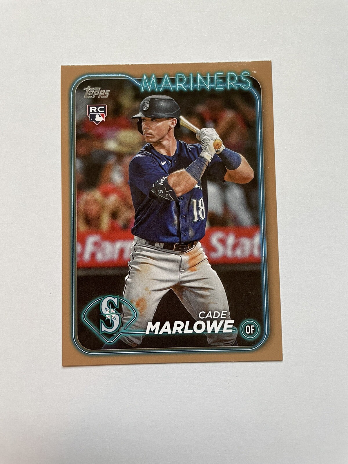 Cade Marlowe 2024 Topps Series 1 - Gold /2024 #286 Seattle Mariners (RC)