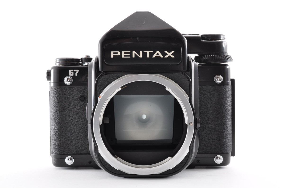 フィルムカメラ PENTAX 67 TTL+smc PENTAX 67 1:2.4 105mm Pentax SMCP-67 105mm f2.4 Lens 29029 B&H Photo Video