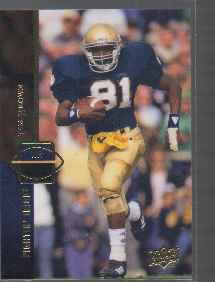 TIM BROWN 2014  UPPER DECK 1994 PARALLEL CARD #94-2