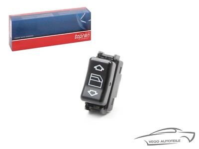 TOPRAN Fensterheber-Schalter Für VW Polo & Golf - Einfacher Einbau, Beidseitig Verwendbar