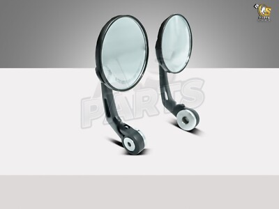 Lenkerendenspiegel mit Adapterhalterungen für Royal Enfield Meteor 350 Interc...