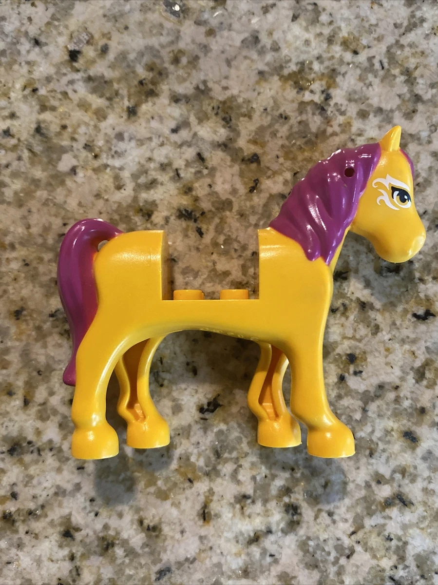 Lego Horse Pony From Elves Set 41186 Figure Yellow Pink Firebolt 2017 Friends