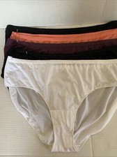 Women  s Hanes Just My Size 5 PCs. Breathable Mesh Underwear Sz.14 New