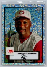 2021 Topps Chrome Platinum #581 Reggie Sanders Speckle Refractor #/75