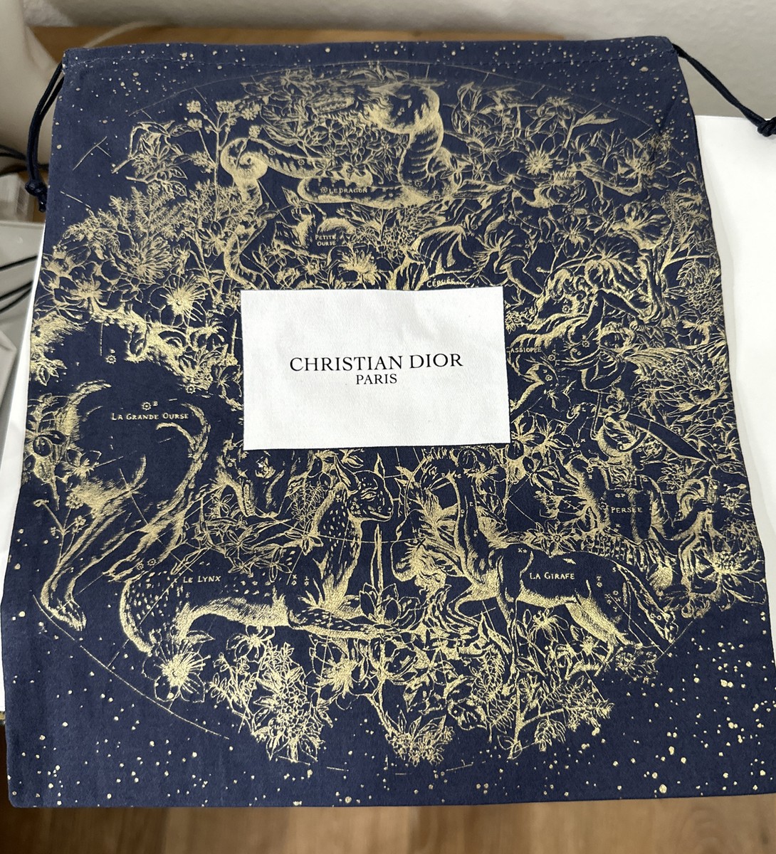 Christian Dior アートプリント サコッシュ Christian Dior- Constellations holiday 2022 drawstring pouch