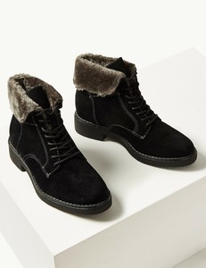 m&s womens boots wide fit