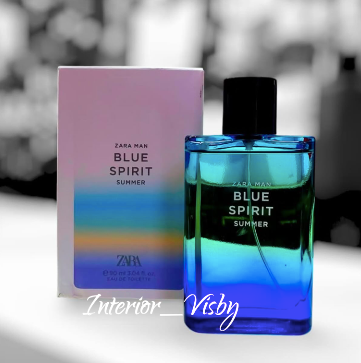 ZARA Blue Spirit Summer Edition EDT Eau De Toilette Perfume Fragrance 90ml  New