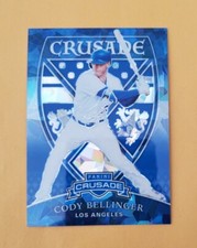 2018 Panini Crusade Blue Ice 1/149 Cody Bellinger #21 First Print SP 2nd Year 