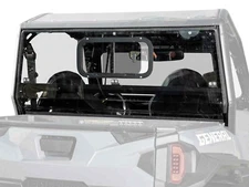 SuperATV Light Tint Rear Windshield w/ Sliding Window for Polaris General 1000