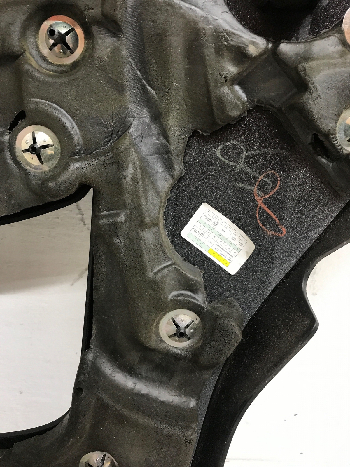 2017 - 2022 MASERATI LEVANTE OEM 3.0L ENGINE APPEARANCE COVER 670035410
