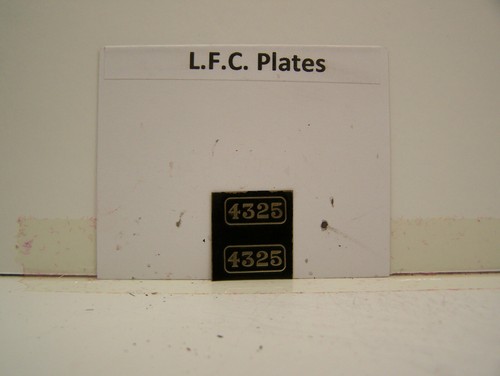 LFC GWR No 4325 Fahrerhaus Seitennummer | Zustand: New