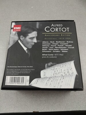 Alfred Cortot - Anniversary Edition Recordings 1919-1959. Box 40