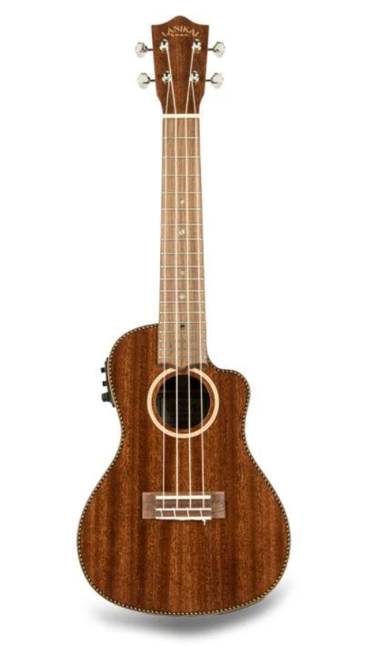 Lanikai Solid Mahogany Concert Uke Acoustic/Electric Ukulele FREE Bag & US Ship! - Image 2 of 4