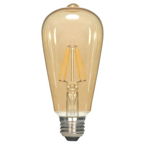 ST64 E27/B22 4/6W Edison Vintage LED Pearl Shape Candle Light Lamp Bulb UK Stock - Picture 7 of 29
