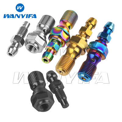 Nero Frizione Titanio Cilindro Slave Banjo Ricambio Bulloni Per - Foto 6