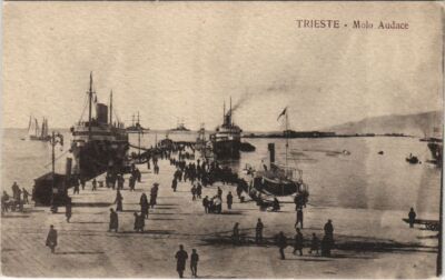 CPA TRIESTE Molo Audace ITALY (990397)